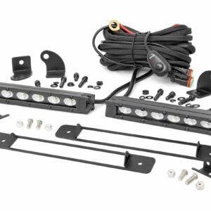 Dual 6in LED Grille Kit | Black Slimline | Ram 1500 2WD/4WD (2019-2024)