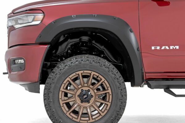 Pocket Fender Flares | PRV Delmonico Red | Ram 1500 2WD/4WD (2025)