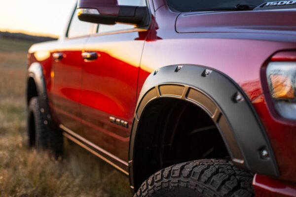 Fender Flares | Defender | PRD Deep Red | Ram 1500 2WD/4WD (2019-2024)